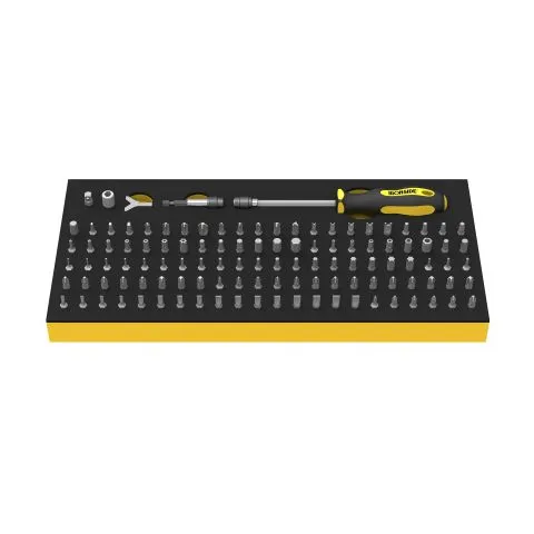 Rea 102559 Ironside Bitssats 115 delar, 1/4"